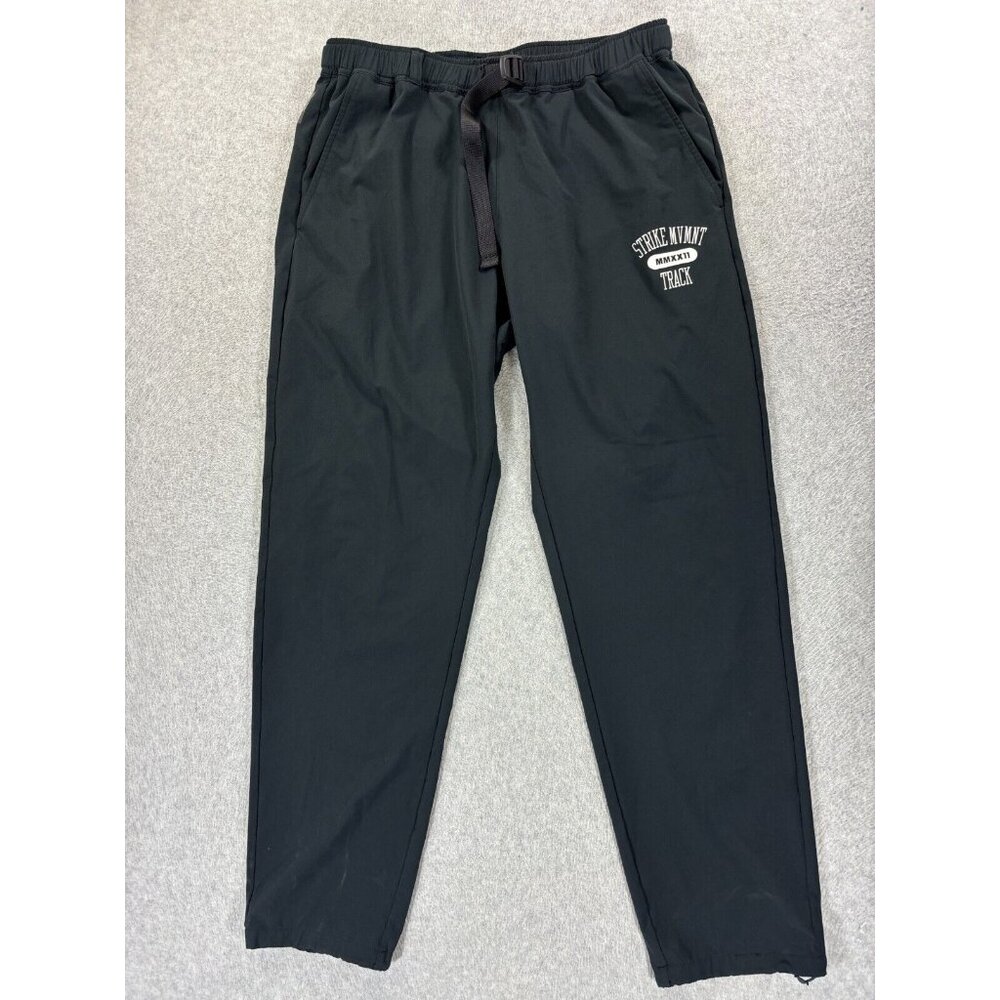 Strike MVMNT Performance Field Track Pants (Men's Medium) Phantom‎ Black - $124